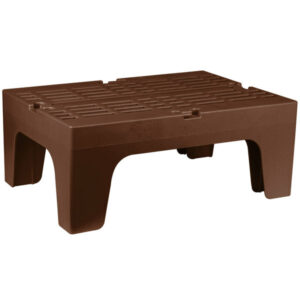 TARIMA PARA ALMACENAJE DRS480131 CAP. 1,500 LB MEDIDAS: 30 x 21 x 12 pg COLOR CAFE MARCA CAMBRO