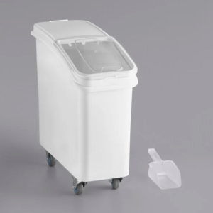 CARRO DE INGREDIENTES DE 21 GALONES (80 LTS) 29x13x29 pg CON CUCHARON BAKERS MARK