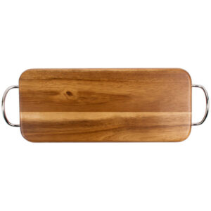 TABLA DE MADERA PARA SERVICIO CON AGARRADERAS 14 x 6 x 5/8 PG TABLE CRAFT (PRECIO POR 4 PIEZAS)