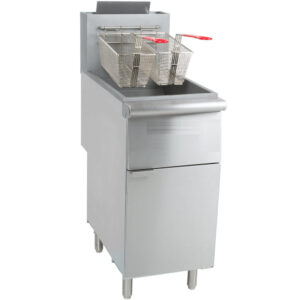 FREIDORA DOBLE A GAS LP 20LTS FF300 / AVANTCO - Ancho 15 1/2pg, Profundidad 30 1/4 pg, Altura 47 1/8 pg, Ancho de la olla de freÃ­r 14 pg
Profundidad de la olla de freÃ­r 14 pg, Temp. 200 - 400 grados F