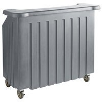 BAR PORTATIL Cambro BAR540191 Cambar® Granite Gray 54" Portable Bar with 5-Bottle Speed Rail
