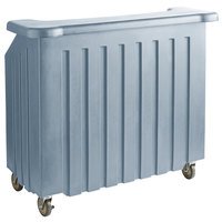 BAR PORTATIL Cambro BAR540401 Cambar® Slate Blue 54" Portable Bar with 5-Bottle Speed Rail