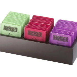 ORGANIZADOR PARA SOBRES DE TE 3 COMPARTIMENTOS 9 1/2 x 4 1/2 x 2 1/4 PG