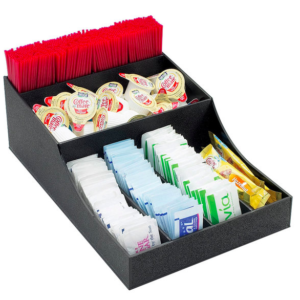 ORGANIZADOR DE SOBRES PARA TE Y CREMA 9 COMPARTIMENTOS 	12 X 8 X 4 PG
