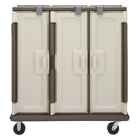 CARRO DE TRANSPORTE DE CHAROLAS TERMICO 3 COMPARTIMENTOS CAPACIDAD 30 CHAROLAS MODELO. MDC1520T30194 (SOBRE PEDIDO)