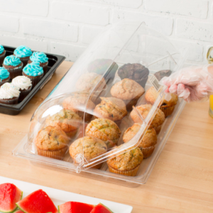 EXHIBIDOR DE PAN Y GALLETAS TAPA ENROLLABLE Y CHAROLA DE POLICARBONATO CAMBRO (IMPORTACION)