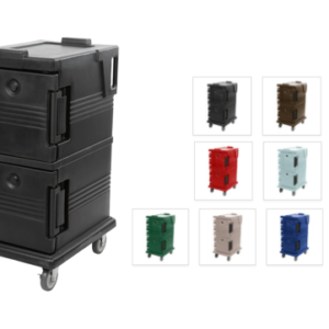 CAJA TERMICA DOBLE CON BASE RUEDAS LARGO	20 1/2 PG, ANCHO 27 1/8 PG Y ALTURA 45 PG CAPADIDAD DE 8 INSERTOS ENTEROS DE 2.5 PG (IMPORTACION)