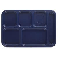 CHAROLA DE 6 COMPARTIMENTOS MARCA Cambro MODELO BCT1014NV / 10 x 14 1/2 pg , 24 pzas