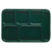 CHAROLA DE 6 COMPARTIMENTOS MARCA Cambro MODELO BCT1014FG / 10 x 14 1/2 pg, 24 pzas