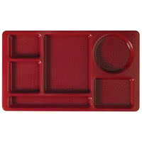 CHAROLA DE 6 COMPARTIMENTOS MARCA Cambro MODELO 915CWCR  / 8 3/4 X 15pg, 24 pzas