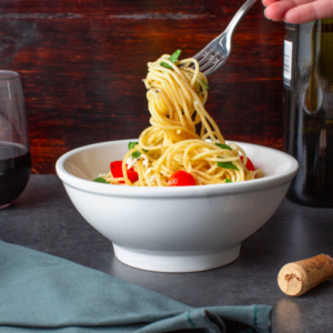 PLATO BOWL CAPACIDAD DE 739 ML (25 OZ.) DIAMETRO 6.75 PG MARCA ECOR BLANCO BRILLANTE (CAJA CON 12 PIEZAS)