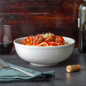 PLATO BOWL CAPACIDAD DE 1715 ML (58 OZ.) DIAMETRO 8.5PG MARCA ECOR BLANCO BRILLANTE (CAJA CON 12 PIEZAS)