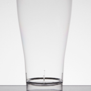 VASO CERVECERO REUSABLE CLEAR PLASTIC PILSNER 14 OZ (CAJA DE 60 PIEZAS)