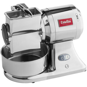 RALLADOR ELECTRICO ESTELLA DE ACERO INOXIDABLE 1 HP, 120V