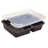 TAPA PARA CHAROLA DE 3 COMPARTIMENTOS MARCA Cambro MODELO 853FCPC190 MATERIAL PLASTICO (24 PIEZAS POR CAJA) ----TIEMPO DE ENTREGA DE 6 A 8 SEMANAS