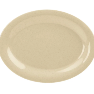 MELAMINA GET PLATO OVALADO OP-120-S 12 x 9 PG Tahoe Oval Sandstone Platter - 12 POR CAJA
