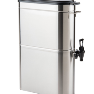 DISPENSADOR DE TE HELADO 3 GALONES ACERO INOXIDABLE CON LLAVE NEGRA GTD3-FOT GRINDMASTER