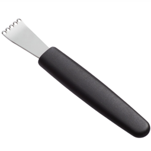 RALLADOR DE CITRICOS ACERO INOX MANGO PLASTICO 6PG