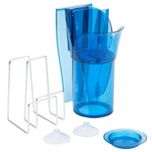 PORTA BOTELLA DE VINO CON CUCHARON DE 12-16OZ (SOBRE PEDIDO)