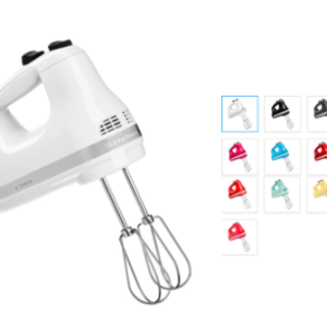 BATIDORA DE MANO 5 VEL. KHM512WH KITCHEN AID