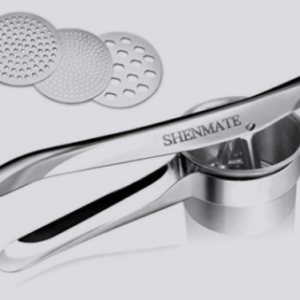 EXPRIMIDOR PARA PURE DE PAPA ACERO INOXIDABLE INCLUYE 3 DISCOS (IMPORTACION)