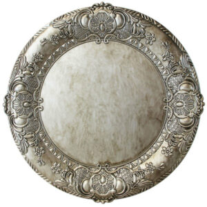 Plato Base Color Plateado de 33cms Modelo 1320424