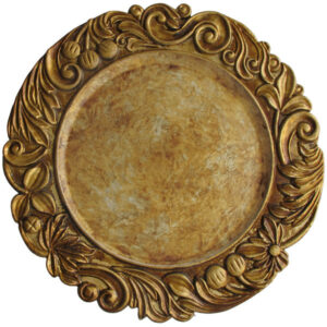 Plato Base Color Dorado de 33cms Modelo 1320377GD