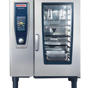 Rational SelfCookingCenter 5 Senses Model 101 B118206.27D  Horno combinado de propano líquido, 10 bandejas de media hoja o 6 bandejas de mesa de vapor de tamaño completo  - 120V , 33 3/8 PG, 30 1/2 PG, 41 PG (installation kit included)
