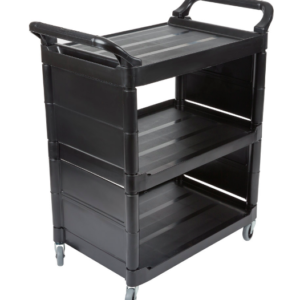 CARRO DE SERVICIO RUBBERMAID 33 5/8 X 18 5/8 X 36 5/8 PG PLASTICO, LATERALES CERRADOS