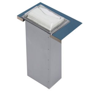 DISPENSADOR DE SERVILLETAS 7 x 5 1/2 x 19 5/8 pg CAPACIDAD 750 SERVILLETAS