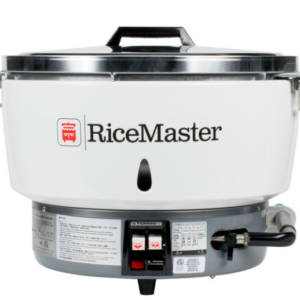 ARROCERA A GAS Y CALENTADOR GAS PROPANO 110 TAZAS, SIN COCER 55 TAZAS, ACERO INOX, DIMENSIONES: Ancho 22 pg, Profundidad 22 pg, Altura 17 pg, Tiempo de cocción 27 minutos