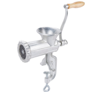 MOLINO DE CARNE MANUAL (INCLUYE DOS DISCOS DE 4.5 Y 10 MM)