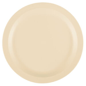 PLATO TRINCHE DE 9pulgadas de POLICARBONATO BEIGE CAMBRO 9CWNR133 (PRECIO POR CAJA DE 48 PIEZAS)