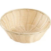 CANASTA PANADERA DE 9 x 7.25 x 2.75 pulgadas Ovalada Beige