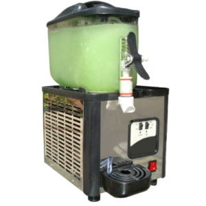 MAQUINA PARA MARGARITA 1 TAZON CAPACIDAD DE MAS DE 25 TAZAS COMPRESOR DE 1/5 HP MEDIDAS: 20 PG ALTO X 10 PG ANCHO X 12.3 LARGO