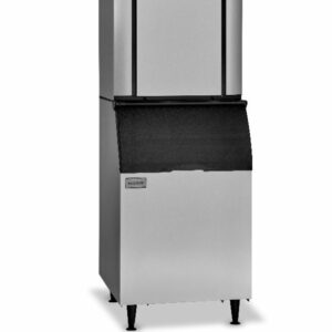MAQUINA FABRICADORA DE HIELO ICE-O-MATIC DE CAPACIDAD DE 300 KG POR DIA Y DEPOSITO DE ALMACENAJE DE 250 KG 30 pulgadas de Frente