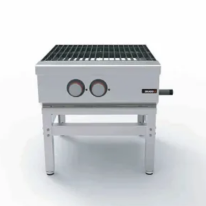 Estufon EG-13 De 1 Seccion Acero Inoxidable Frente 56.6 x Fondo 62.3 x Alto 61