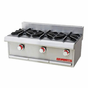 Parrilla Pch-3 Petit Acero Inoxidable PREMIUM A Gas 3 Quemadores 3 Parrilla 3 Pilotos Individuales 3 Valvulas 0.880 X 0.590 X 0.480 M