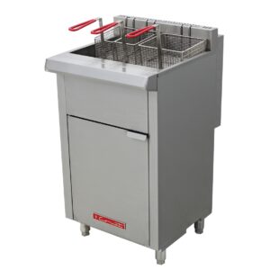 Freidora Turbo-19-5Q Petit Acero Inoxidable PREMIUM 5 Quemadores 2 Canastillas 1 Parrilla Para Residuos 0.560 X 0.630 X 0.960 M