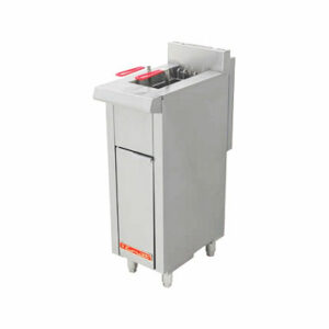 Freidora Turbo-6.5-1Q Petit Acero Inoxidable PREMIUM 1 Quemador 1 Tina 2 Canastillas Niqueladas 0.320 X 0.630 X 0.960 M