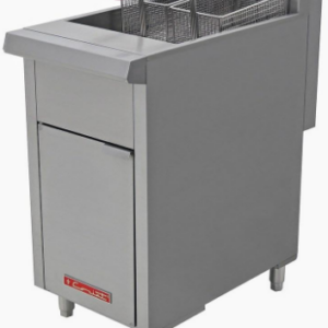 Freidora Heavy Duty Turbo-25.5-4Q Hd PREMIUM Freidora De Piso A Gas 2 Canastillas 3 Quemadores 0.480 X 0.880 X 0.960 M