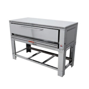 Horno Pizzino-3 Petit Acero Inoxidable PREMIUM Horno A Gas Con Capacidad Para 3 Pizzas De 40 Cm 1 Termostato 1.700 X 0.810 X 1.220 M