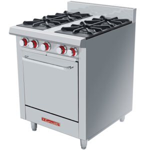 Estufa Ec-4-Hm Master PREMIUM De 4 Quemadores Abiertos Y Horno 0.690 X 0.810 X 0.960 M