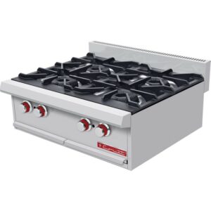 Parrilla Vertical Heavy Duty Pcv-4 Hd PREMIUM 4 Quemadores 2 Parrillas 4 Pilotos Individuales 2 Valvulas 2 Charolas 0.880 X 0.810 X 0.310 M
