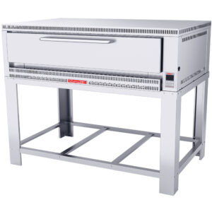 Horno Pizza Master Pizza-6 Master PREMIUM Para 6 Pizzas De 40 Cm Con Piso Refractario Y Termostato 1.700 X 1.220 X 1.220 M