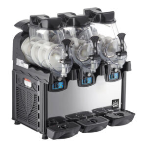 MAQUINA DE GRANITA 1.6 GAL POR TAZON 3 TAZONES 120V, MEDIDAS:16 X 20 7/8 X 28 PG CARNIVAL KING