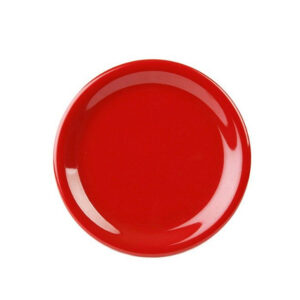 Melamina Rojo Plato Extendido 6.5 Pg