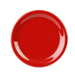 Melamina Rojo Plato Extendido 8 Pg