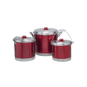 Juego Vaporeras Rojas Medidas 22, 24 Y 30 Cm PROA