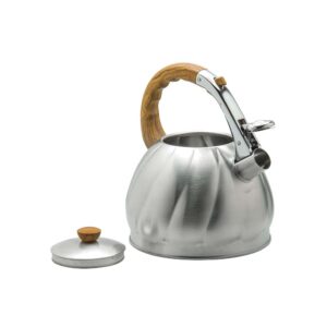 Tetera Roble Acero Inoxidable 3 Litros 25 X 20 Cm PROA